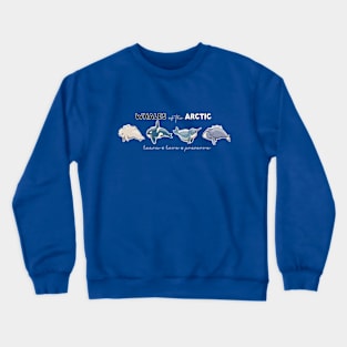 Whales of the Arctic Crewneck Sweatshirt